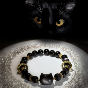 Moonlit Cat Guardian