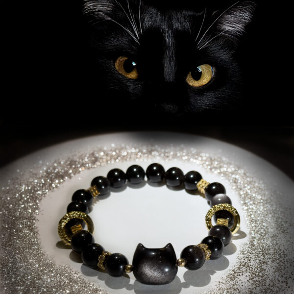 Moonlit Cat Guardian
